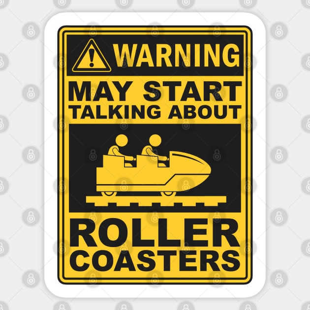 May Start Talking About Roller Coasters Sticker by Issho Ni